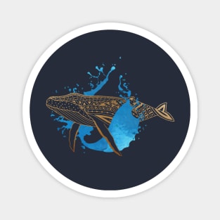 Whale Splash Magnet